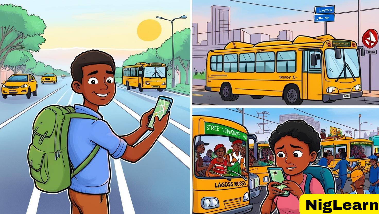 Waking up in the morning to survive Lagos traffic